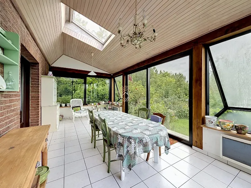 Maison semi plain-pied sur grand terrain